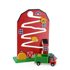 Vilac - Ahşap Aktivite Oyuncağı - Çiftlik