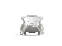 OKBaby Bebek Banyo Seti Buddy Küvet Aparatı + Hippo Duş Şapkası A.Gri