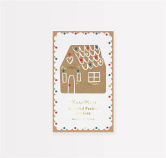 Meri Meri - Gingerbread Sticker Seti - 50 Yaprak