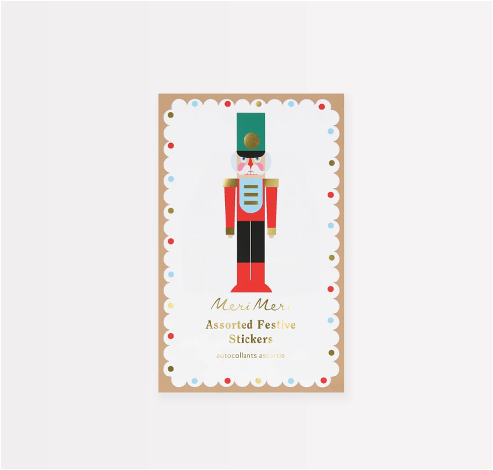 Meri Meri - Nutcracker Sticker Seti - 50 Sayfa