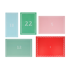 Meri Meri - Gingerbread Sticker Advent Calendar