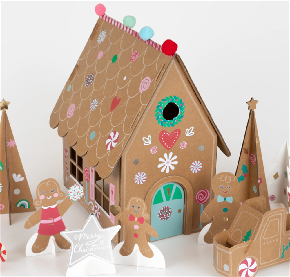Meri Meri - Gingerbread Sticker Advent Calendar