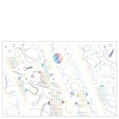 Meri Meri - Space Colouring Posters - Uzay Boyamalı Poster