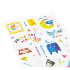 Ooly Stickiville Çıkartmalar - Snail Mail