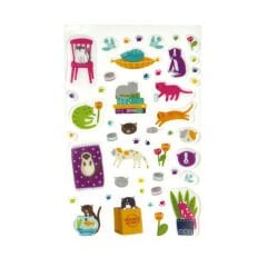 Ooly Stickiville Çıkartmalar - Quirky Cats