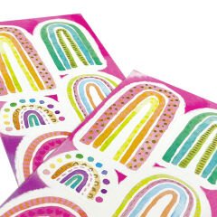 Ooly Stickiville Çıkartmalar - Watercolor Rainbows