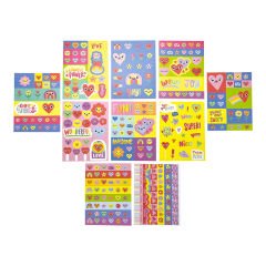 Ooly Stickiville Çıkartma Kitabı - Happy Hearts