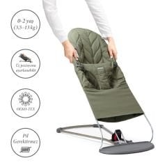 BabyBjörn Bliss Ana Kucağı Petal Cotton / Dark Green