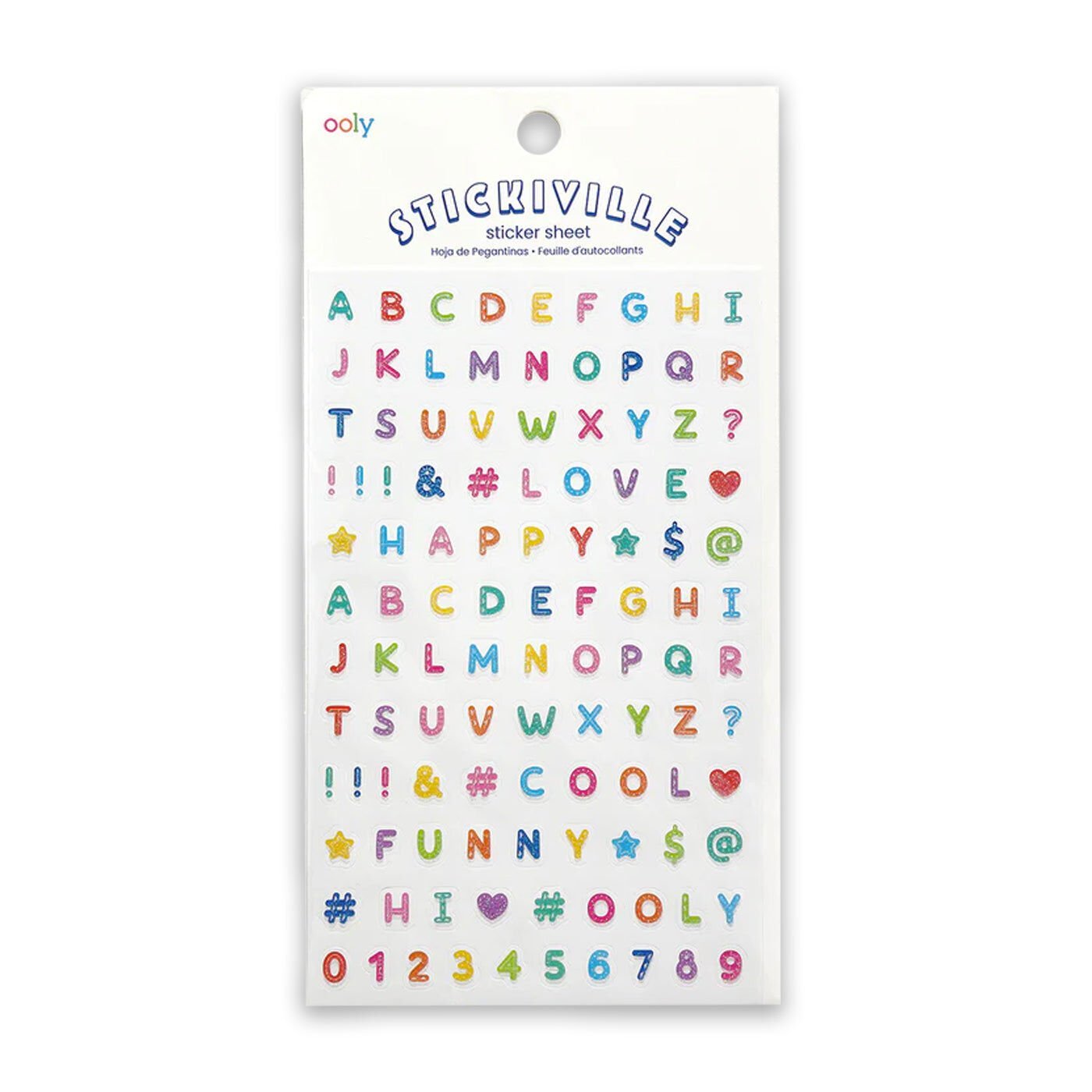 Ooly Stickiville Çıkartmalar - Alphabets