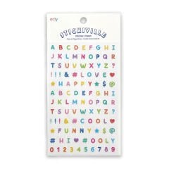 Ooly Stickiville Çıkartmalar - Alphabets