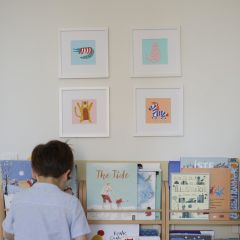 Blink Petit Crocodile Çerçeveli Tablo