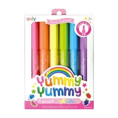 Ooly Yummy Yummy Kokulu Pastel 6’lı Highlighter Kalem