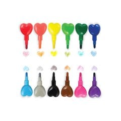 Ooly Heart to Heart 12 Renkli Boya Kalemi