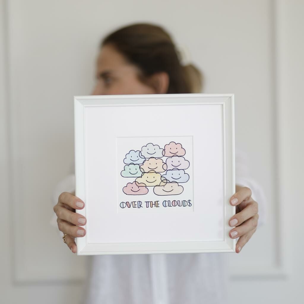 Blink Petit Over the Clouds Çerçeveli Tablo