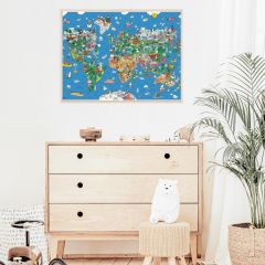 Omy Sticker Poster, Atlas