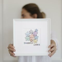 Blink Petit Twinkle Stars Çerçeveli Tablo