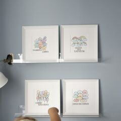 Blink Petit Twinkle Stars Çerçeveli Tablo