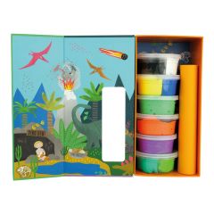 Floss & Rock Clay And Play Hava İle Kuruyan Kil Seti/ Dino