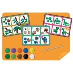 Floss & Rock Clay And Play Hava İle Kuruyan Kil Seti/ Dino