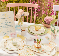 Meri Meri - Fiyonklu İsim Kartları - Pastel - 8 Adet