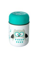 bblüv Foöd Kaşıklı Termal Mama Termosu Mavi