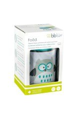 bblüv Foöd Kaşıklı Termal Mama Termosu Mavi