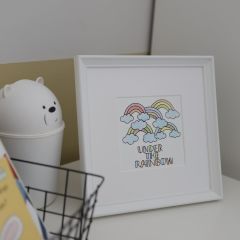 Blink Petit Under the Rainbow Çerçeveli Tablo