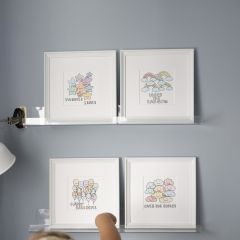 Blink Petit Under the Rainbow Çerçeveli Tablo