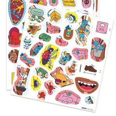 Omy Sticker Poster, My Body