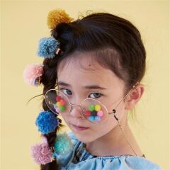 Meri Meri - Big Pom Pom Hair Clips - Ponponlu Büyük Tokalar