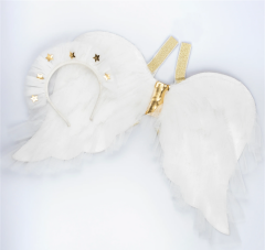 Meri Meri - Melek Kanatları Ve Tacı Kostüm Seti / 3-6 Yaş