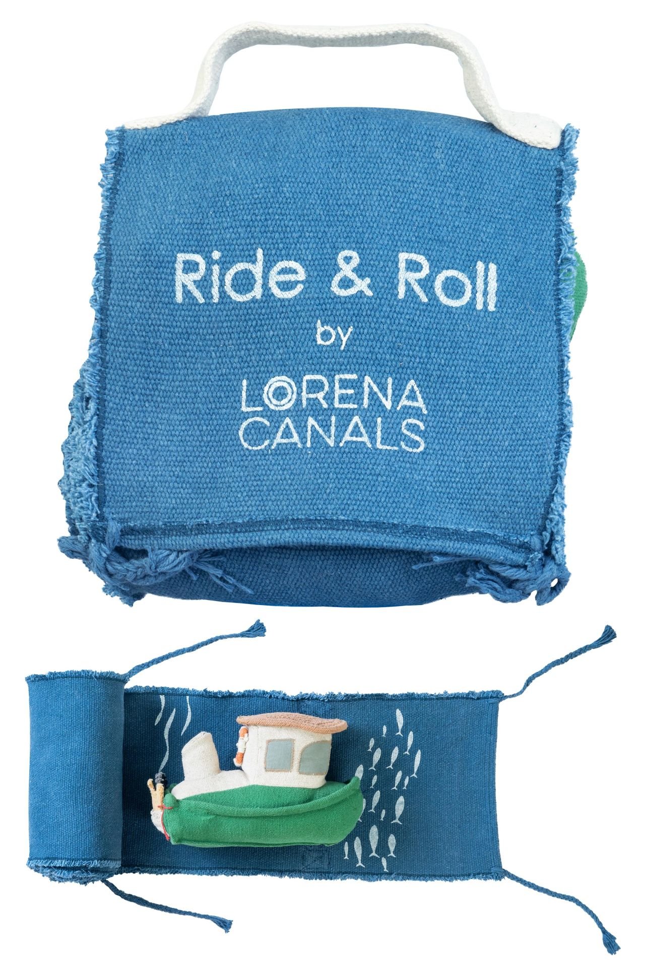 Soft Toy, Ride & Roll Fisherman Boat
