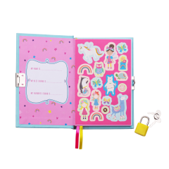 FLOSS & ROCK Kokulu Kilitli Günlük / Rainbow Fairy *YENİ*