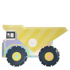 Meri Meri - Dumper Truck Plates - Kamyon Tabak