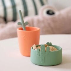 Done by Deer - Lalee - 2'li Silikon Kase Seti - Bej/Yeşil