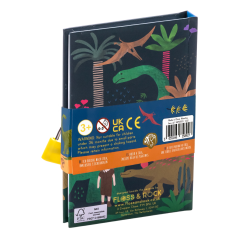 FLOSS & ROCK Kokulu Kilitli Günlük / Dino *YENİ*