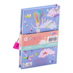 FLOSS & ROCK Kokulu Kilitli Günlük / Fantasy *YENİ*