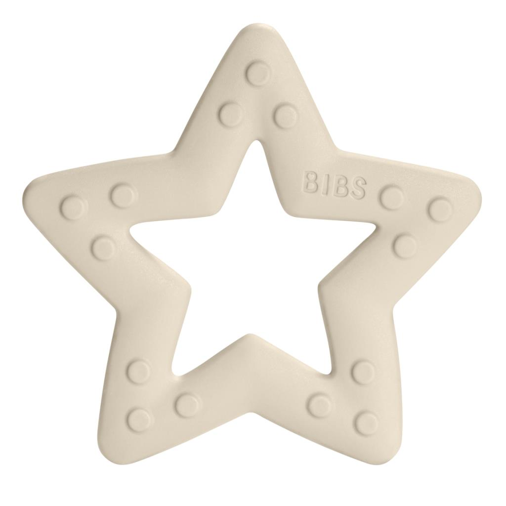 Bibs Diş Kaşıyıcı, Baby Bitie Star Baby Ivory