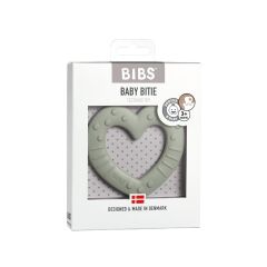 Bibs Diş Kaşıyıcı, Baby Bitie Heart Sage