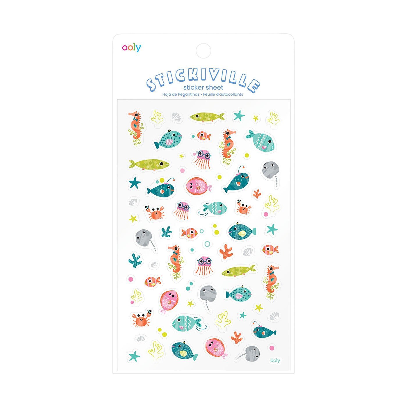 Ooly Stickiville Çıkartmalar - Ocean Buddies