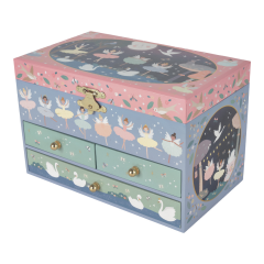 Floss & Rock 3 Cekmeceli Müzikli Mücevher Kutusu / Enchanted *YENİ*