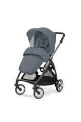 Inglesina Electa+ Tek El Tek Hamle ile Katlanıp Açılan Çift Yön Bebek Arabası - Union Grey