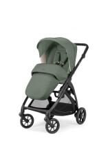 Inglesina Electa+ Tek El Tek Hamle ile Katlanıp Açılan Çift Yön Bebek Arabası - Murray Green