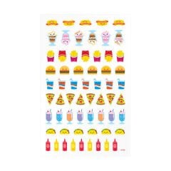 Ooly Stickiville Çıkartmalar - Fast Food