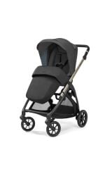 Inglesina Electa+ Tek El Tek Hamle ile Katlanıp Açılan Çift Yön Bebek Arabası - Upper Black