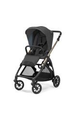 Inglesina Electa+ Tek El Tek Hamle ile Katlanıp Açılan Çift Yön Bebek Arabası - Upper Black