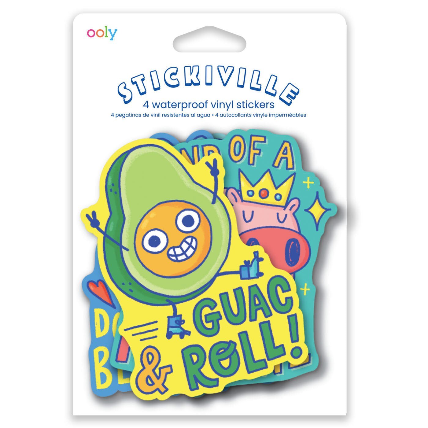 Ooly Stickiville Vinil Çıkartmalar - Punny Pals
