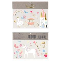 Meri Meri - Princess Tattoos - Prenses Geçici Dövmeler