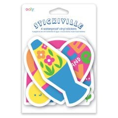 Ooly Stickiville Vinil Çıkartmalar - Peace and Love