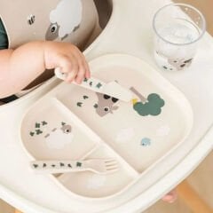 Done by Deer - Tiny Farm - Çatal, Kaşık ve Bıçak Seti - Bej